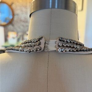 Haute Hippie White Hand-Embellished Garment